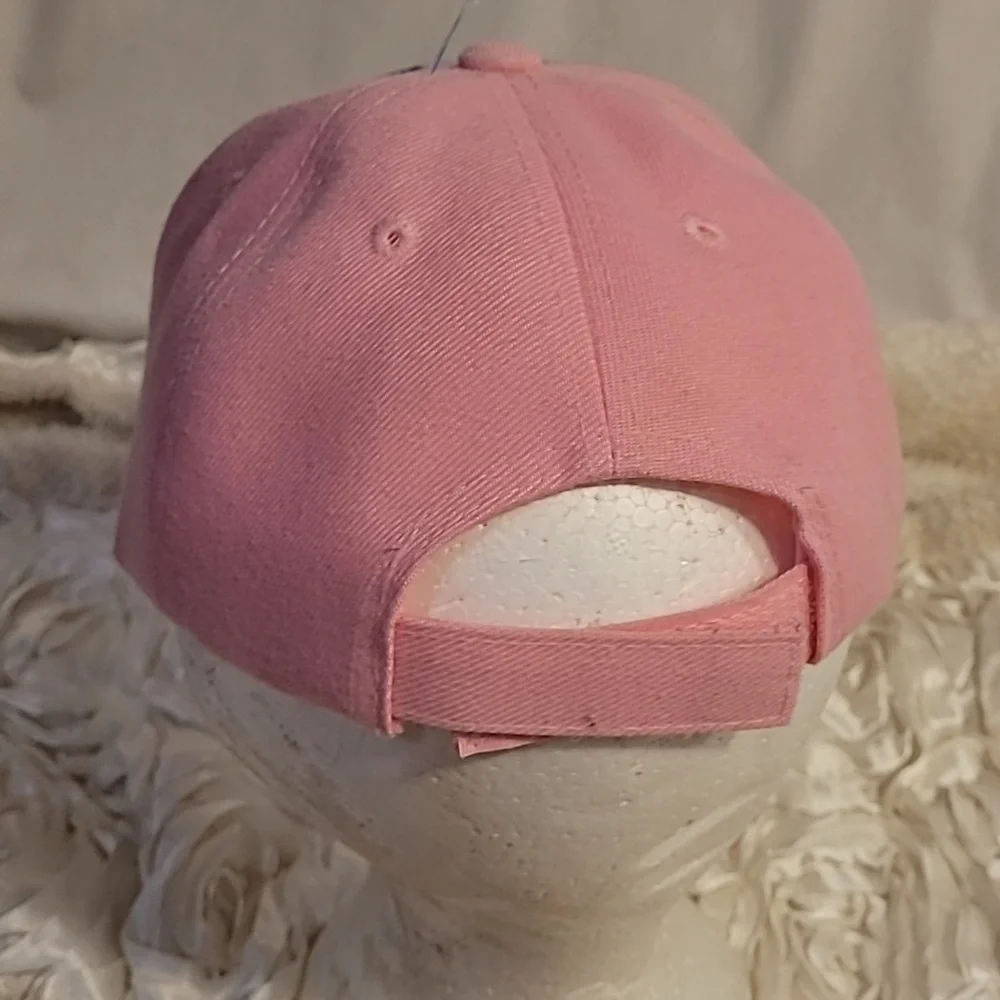 Princess Cap / Hat Pink Girls Baseball Cap